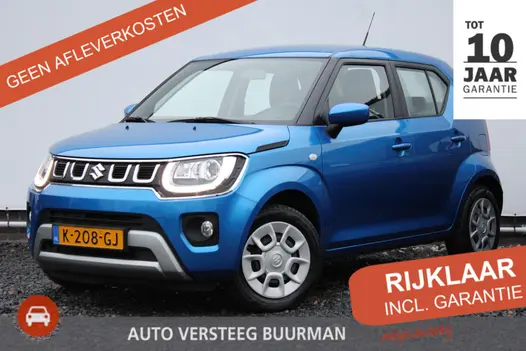 Suzuki Ignis 1.2 Smart Hybrid Comfort Trekhaak, CruiseControl, Airco, Bluetooth telefoonvoorbereiding, LED