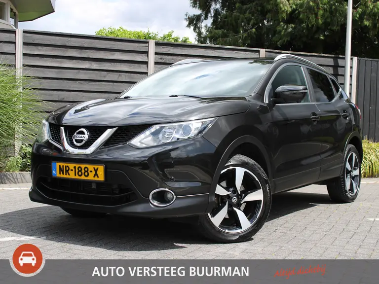 Nissan QASHQAI N-Connecta 1.2 115PK X-Tronic CVT Automaat Navigatie, Rondomzicht Camera, DAB, Panoramadak, Parkeersensoren Voor & Achter afbeelding 1