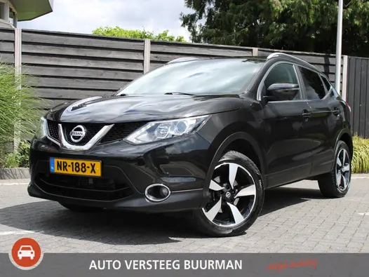 Nissan QASHQAI N-Connecta 1.2 115PK X-Tronic CVT Automaat Navigatie, Rondomzicht Camera, DAB, Panoramadak, Parkeersensoren Voor & Achter