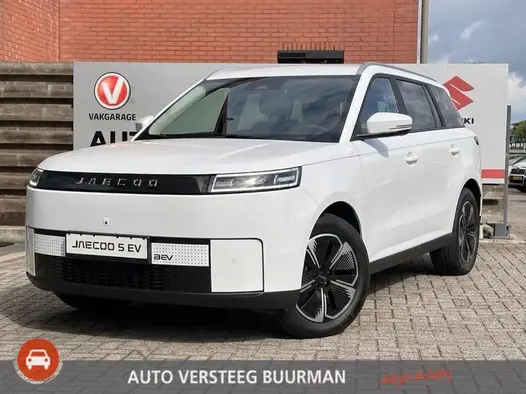Jaecoo 5 EV Exclusive 61 kWh Leer, Panorama dak, Navigatie, Stoel vent., Applecarpl./Andr. Auto, Panoramadak, Sony Sound System