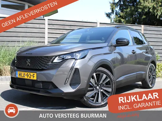 Peugeot 3008 GT 1.2 PureTech 130PK EAT8 Automaat Navigatie, Achteruitrijcamera, Keyless, Stoelverwarming, Elektrische Kofferbak