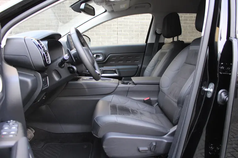 Citroën C5 Aircross 1.2 Hybrid 136PK Max Automaat, Luxe Lederen bekleding, 360 camera, navigatie, elekr. stoelen, CruiseControl, Applecarpl./Andr. Auto afbeelding 9