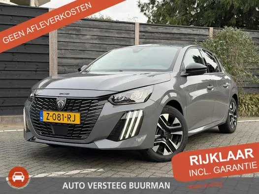 Peugeot 208 Allure 1.2 Hybrid 100PK e-DCS6 Automaat Navigatie, Achteruitrijcamera, Adaptieve Cruise Control, Parkeersensoren, Apple Carplay, Android Auto