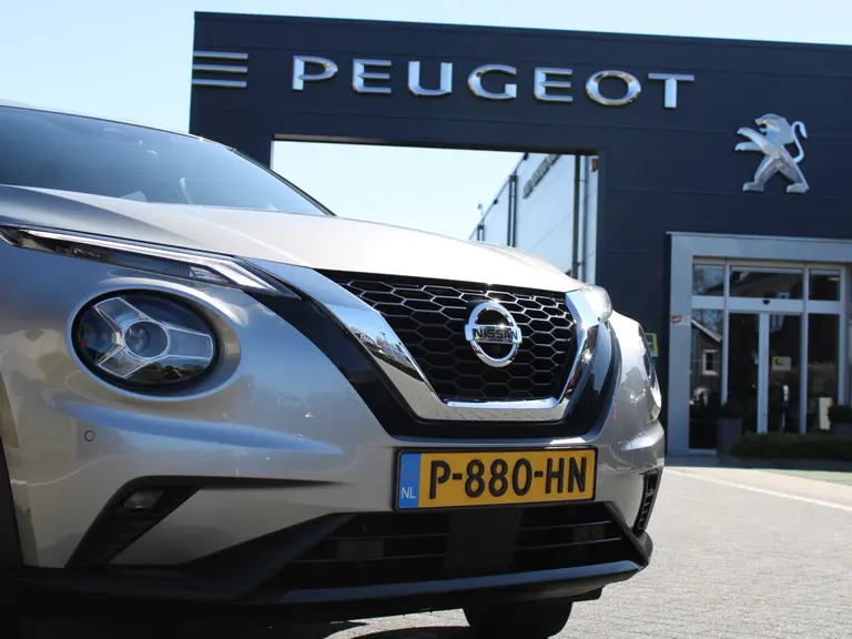 Nissan Juke 1.0 DIG-T 115PK Tekna DCT Automaat Navigatie, Rondomzichtcamera, Keyless, Adaptieve Cruise Control, Stoel & Voorruitverwarming afbeelding 3