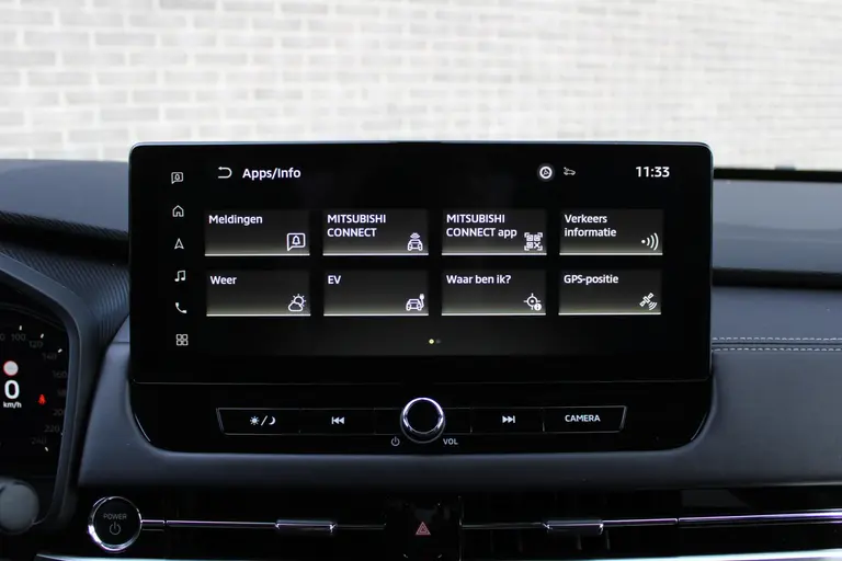 Mitsubishi Outlander 2.4 PHEV First Edition 20" LM velgen, Stuur+stoelverwarming, Standkachel, Premium audio, PDC V+A, Trekgewicht 1.600 KG. afbeelding 32
