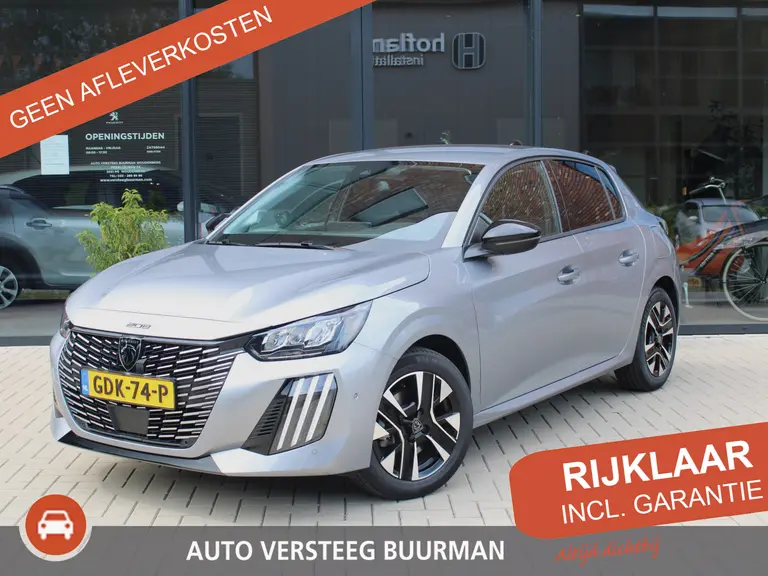 Peugeot 208 1.2 PureTech 100PK Allure AppleCarPlay-Android Auto Navigatie, Camera 360, Keyless Entry, Stoelverwarming afbeelding 1