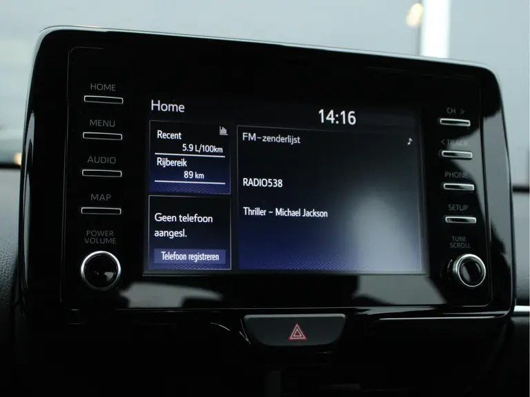 Toyota Yaris 1.0 VVT-i Active Cruise Control, Airco, Lichtmetalen Velgen, Bluetooth, Achteruitrijcamera afbeelding 19