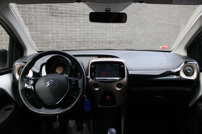 Citroën C1 1.0 VTi Origins Airco,  Applecarpl./Andr. Auto, achteruitrijcamera, 15" inch LM velgen afbeelding 8
