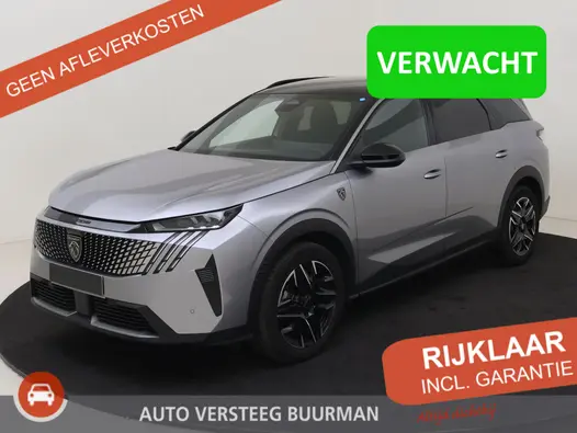 Peugeot 5008 GT 1.2 Hybrid 145PK e-DCS6 Automaat Navigatie, Achteruitrijcamera, Keyless, Stoel & Stuurwielverwarming, Elektrische Achterklep, Parkeersensoren