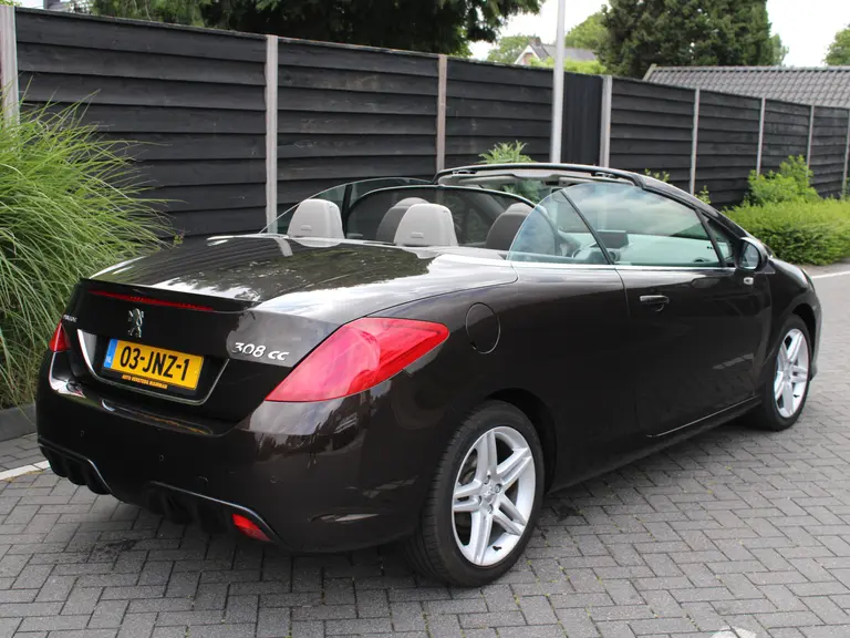 Peugeot 308 CC Feline 1.6 THP 140PK Automaat Cabrio, Leder, Parkeersensoren, Navigatie, Stoelverwarming, Cruise Control afbeelding 12