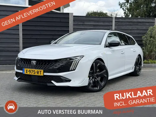 Peugeot 508 SW PSE 1.6 HYbrid 360PK EAT8 Automaat Peugeot Sport Engineered, Navigatie, Rondomzichtcamera, Alcantara/Leder, Elektrische Kofferklep, Stoelverwarming, Massage, Apple Carplay, Android Auto