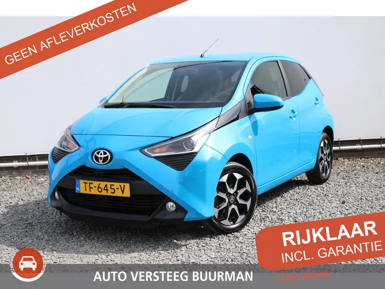 Toyota Aygo 1.0 VVT-i x-first, Camera, Applecarplay/Androidauto, LM-Velgen en Dealer ondehouden! afbeelding 1