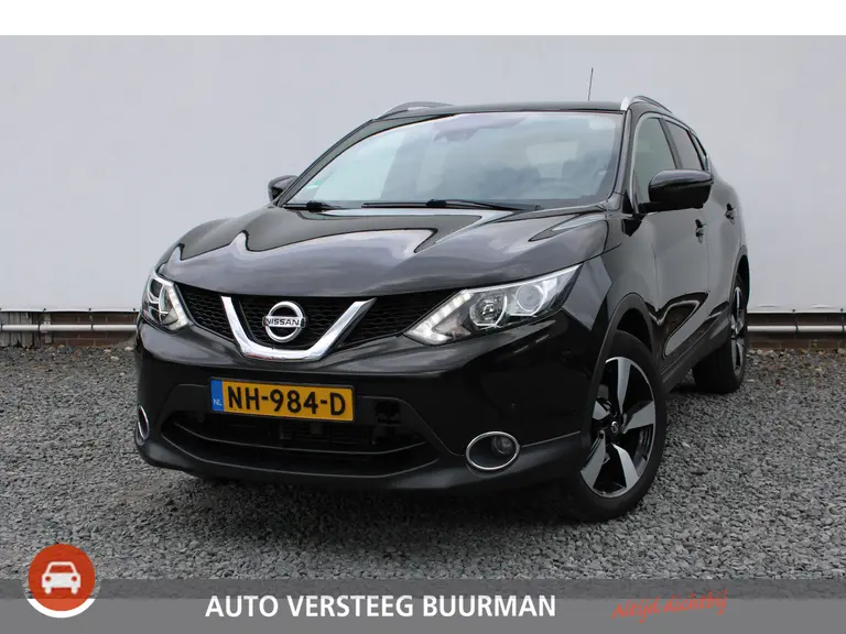 Nissan QASHQAI 1.2 N-Vision, Automaat, Parkeersensoren voor en Achter Panorama Dak! afbeelding 1