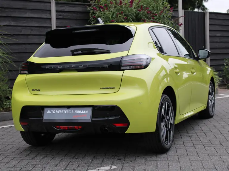 Peugeot 208 Allure Hybrid 100PK e-DCS6 Automaat Navigatie, Parkeerhulp voor & achter, Camera achter, Climate Control afbeelding 9