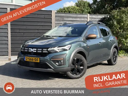 Dacia Sandero Stepway Up&Go 1.0 TCe 100PK ECO-G Navigatie, Achteruitrijcamera, Keyless, Cruise Control, Climate Control, Apple Carplay, Android Auto