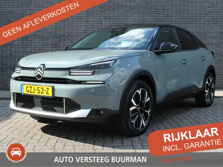 Citroën Ë-C4 Max 156pk Extended range 54 kWh Automaat, Airco, HUD, Applecarpl./Andr. Auto, Navigatie, Verw. Voorruit afbeelding 1