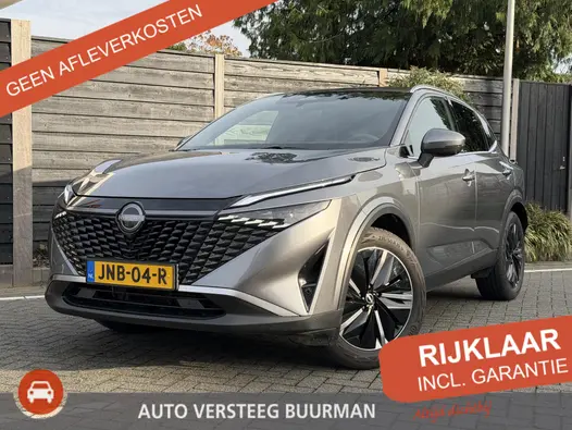 Nissan QASHQAI Tekna 1.3 MHEV 158PK Xtronic Automaat Navigatie, Rondomzichtcamera, Keyless, Stoel, Stuur en Voorruitverwarming, Apple Carplay, Android Auto