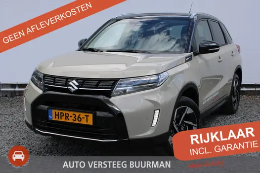 Suzuki Vitara 1.5 Hybrid Style Demo Voordeel, Parkeersensoren Draadloos Carplay en Panorama Dak.