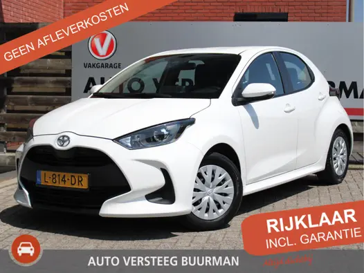 Toyota Yaris 1.0 VVT-i Active Achteruitrijcamera, Bluetooth, Cruise Control Adaptief, Apple Carplay/Android Auto