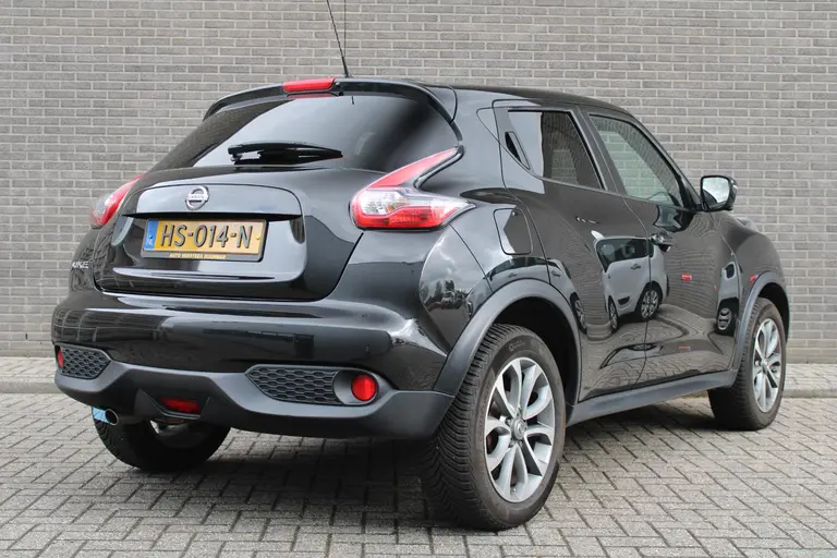 Nissan Juke 1.6 Tekna Automaat, Cruise/Climate control, Navigatie, Glazen schuif/kanteldak, 17" LM velgen, Lederen interieur, afbeelding 4