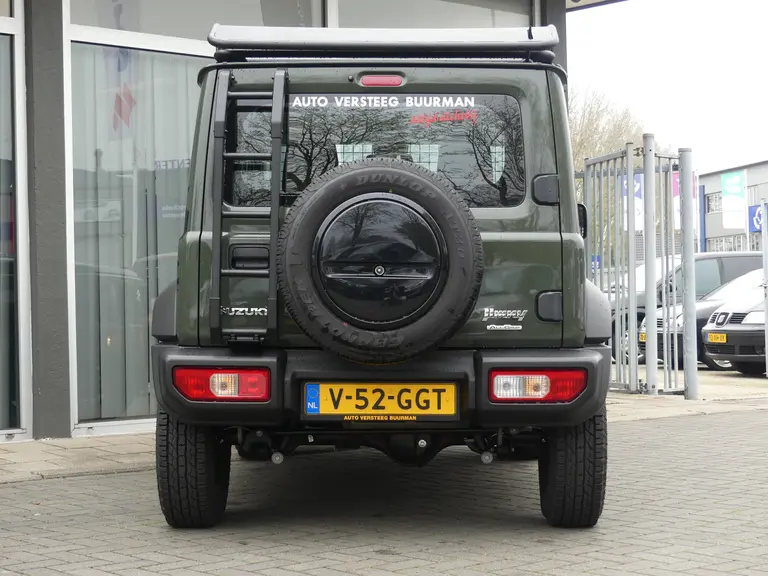 Suzuki Jimny 1.5 Allgrip Pro Bull-Bar, Terreinbanden met LM-Velgen, Dakrek met Trap, Origineel NL afbeelding 8