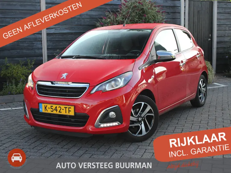 Peugeot 108 Allure 1.0 e-VTi 72PK 5DRS Climate control, Dimlicht Automatisch, Apple Carplay, Android Auto afbeelding 1