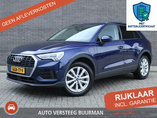 Audi Q3 45 TFSI e S-Edition Inclusief batterijcertificaat, PHEV Automaat, Digitaal Display, Keyless Entry/Start, Adaptive CruiseControl, Stoelverw., Navigatie