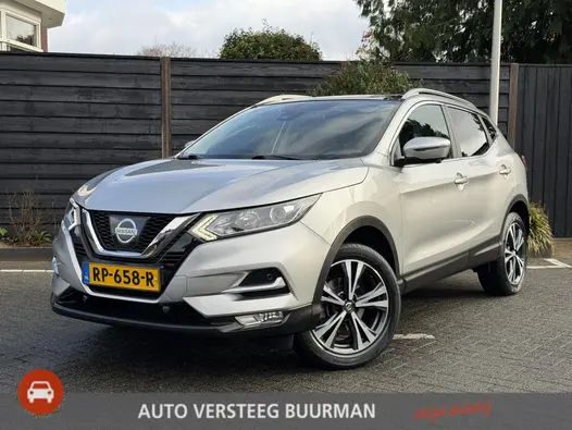 Nissan QASHQAI N-Connecta 1.2 115PK Navigatie, Rondomzichtcamera, Parkeersensoren, Keyless, Panoramadak
