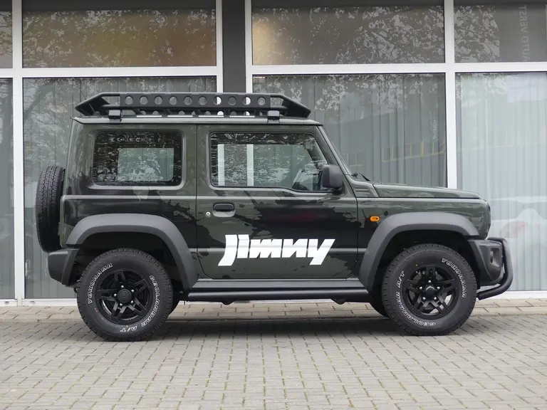 Suzuki Jimny 1.5 Allgrip Pro Bull-Bar, Terreinbanden met LM-Velgen, Dakrek met Trap, Origineel NL afbeelding 2