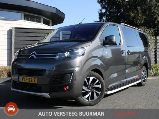 Citroën Jumpy XL Club DubbelCabine/DC 2.0 BlueHDI 180PK EAT6 Leder, Achteruitrijcamera, Trekhaak, Bluetooth, Xenon, Stoelverwarming