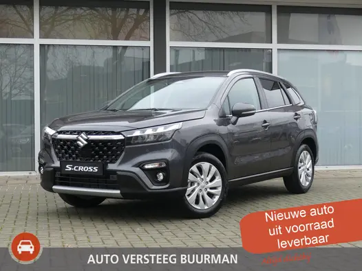 Suzuki S-Cross 1.5 Hybrid Select 6 jaar fabrieksgarantie uit voorraad leverbaar! Automaat!