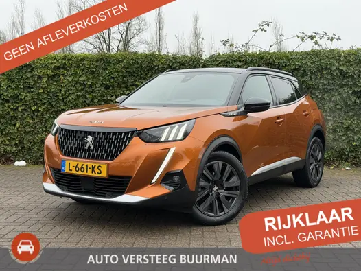 Peugeot 2008 GT-Line 1.2 PureTech 130PK EAT8 Automaat Navigatie, Achteruitrijcamera, Leder, Panoramadak, Stoelverwarming, Massage, Trekhaak
