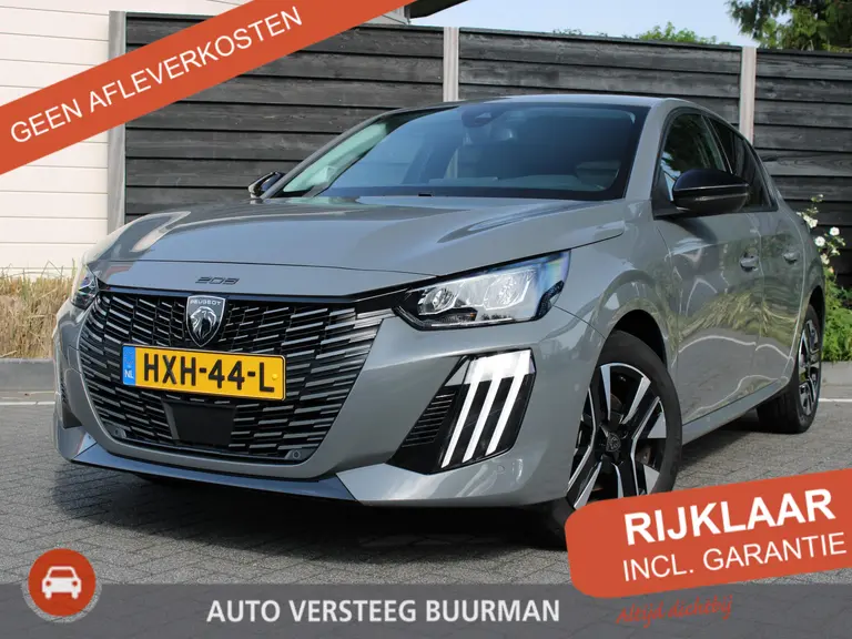 Peugeot 208 Allure 1.2 Hybrid 100PK e-DCS6 Automaat Navigatie, Achteruitrijcamera, Stoelverwarming, Adaptieve Cruise Control afbeelding 1
