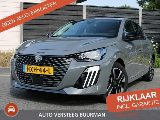 Peugeot 208 Allure 1.2 Hybrid 100PK e-DCS6 Automaat Navigatie, Achteruitrijcamera, Stoelverwarming, Adaptieve Cruise Control