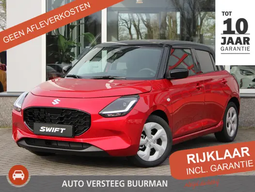 Suzuki Swift 1.2 Select Smart Hybrid CVT Automaat Carplay/Android Auto, Lederen Stuurwiel, Stoelverwarming, Achteruitrijcamera
