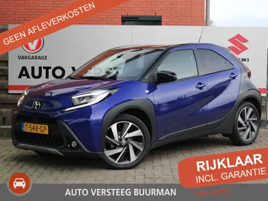 Toyota Aygo X 1.0 VVT-i MT Envy Airco, Navigatie, Applecarpl./Andr. Auto, Draadloos telefoonlader, Adapt. CruiseControl, Achteruitrijcamera