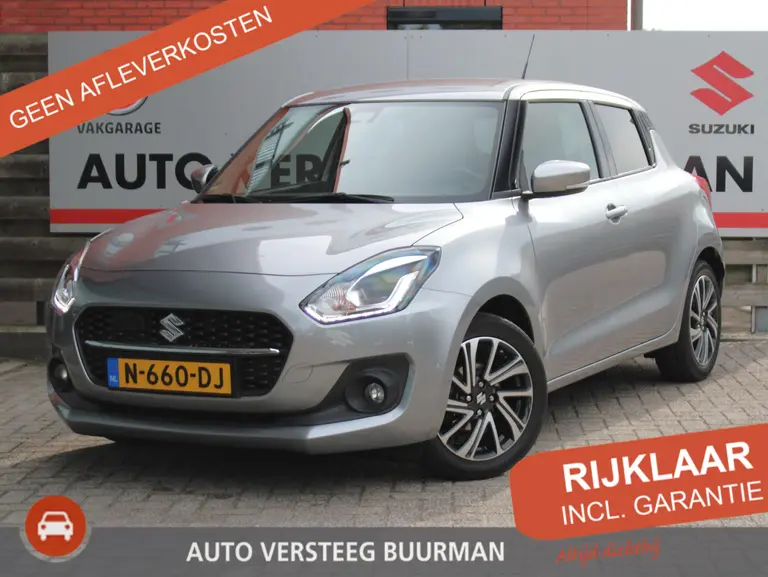 Suzuki Swift 1.2 Style Smart Hybrid CVT Automaat Navigatie, Cruise Control Adaptief, Stoelverwarming, Achteruitrijcamera, Parkeersensoren Achter afbeelding 1