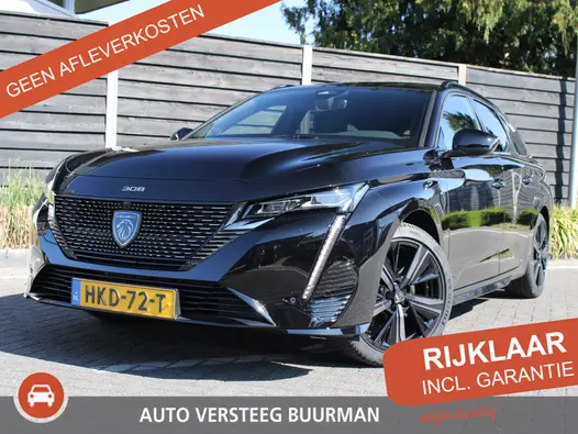 Peugeot 308 SW 1.2 Hybrid 145PK e-DCS6 Automaat GT Navigatie, Rondomzichtcamera, Stoel & Stuurverwarming, Massage, Parkeersensoren