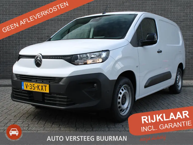 Citroën Berlingo 1.5 BlueHDi 100 S&S L2 Dodehoek detectie, Stoelverm., Achteruitrijcamera, Airco, Navigatie, Digitaal display afbeelding 1