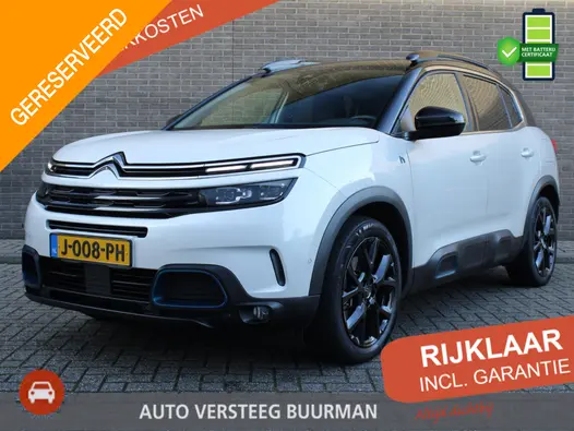Citroën C5 Aircross 1.6 Plug-in Hybrid 225 Shine inclusief batterijcertificaat, Navigatie, Applecarpl./Andr. Auto, Airco, 19" inch LM velgen
