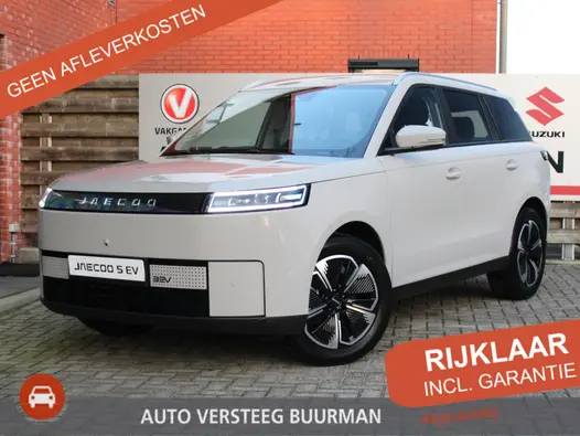 Jaecoo 5 EV Exclusive 61 kWh Luxe verwarmde en gekoelde stoelen, Apple carplay Android auto, Panorama dak
