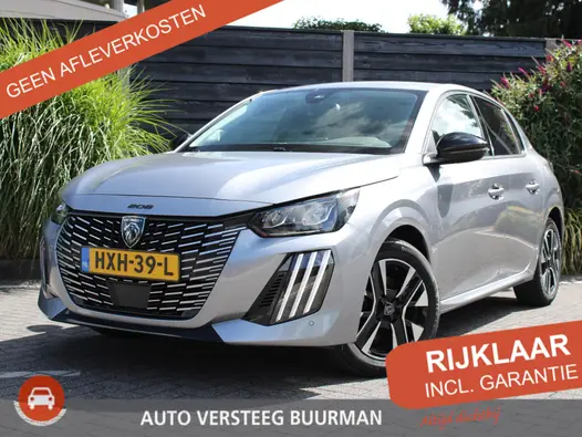 Peugeot 208 Allure 1.2 Hybrid 100PK e-DCS6 Automaat Keyless, Navigatie, Achteruitrijcamera, Stoelverwarming, Adaptieve Cruise Control