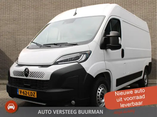 Citroën Jumper 2.2 BlueHDi 140 S&S L2H2 3.5t Automaat uit voorraad leverbaar! Navigatie, Camera, Parkeersensoren, verzwaarde veren,