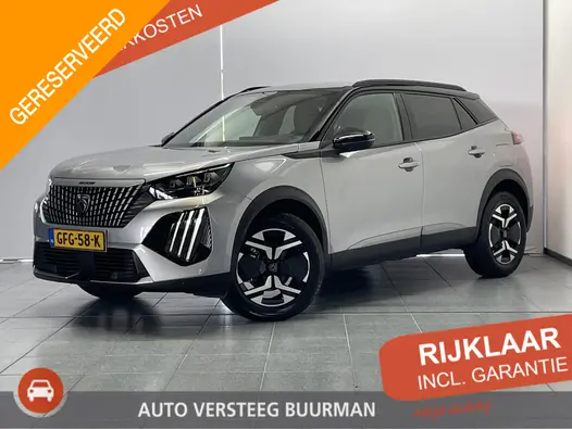 Peugeot 2008 1.2 Hybrid 136PK GT e-DCS6 Automaat Navigatie, Achteruitrijcamera, Keyless, Parkeersensoren, Adaptieve Cruise Control, Apple Carplay, Android Auto