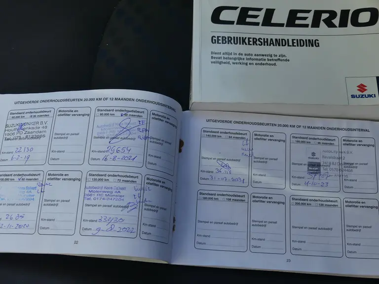Suzuki Celerio 1.0 Exclusive Automaat, Dealer O.h., Achteruitrij Camera, Navigatie, Airco Stootlijsten, Lichtmetalen velgen. afbeelding 21