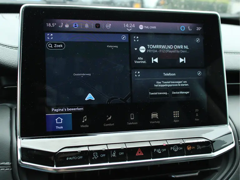 Jeep Compass 1.5T e-Hybrid Altitude Rondomzicht Camera, Cruise en Climate Control afbeelding 6