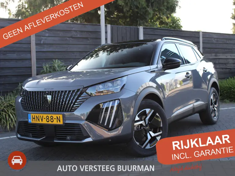 Peugeot 2008 GT 1.2 Hybrid 145PK Automaat Navigatie, Camera 360, Adaptieve cruise control, Lichtmetalen velgen afbeelding 1