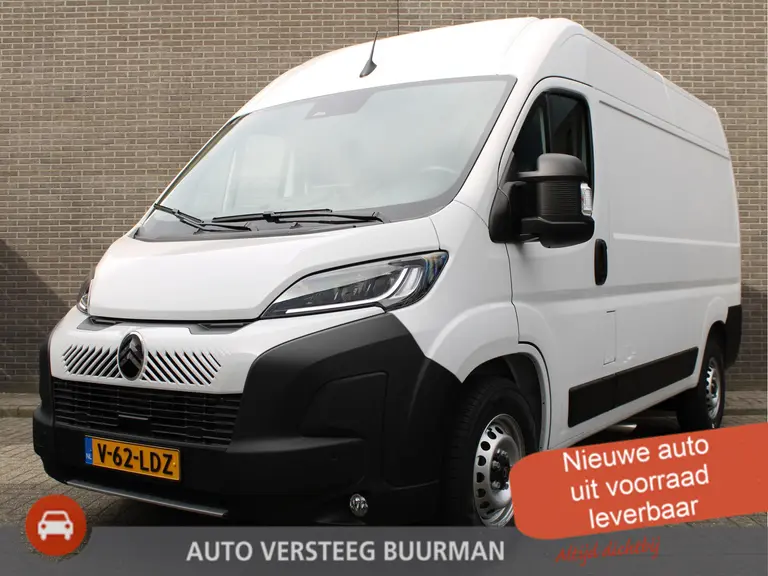 Citroën Jumper 2.2 BlueHDi 140 S&S L2H2 3.5t Automaat uit voorraad leverbaar! Navigatie, Camera, Parkeersensoren, verzwaarde veren, afbeelding 1