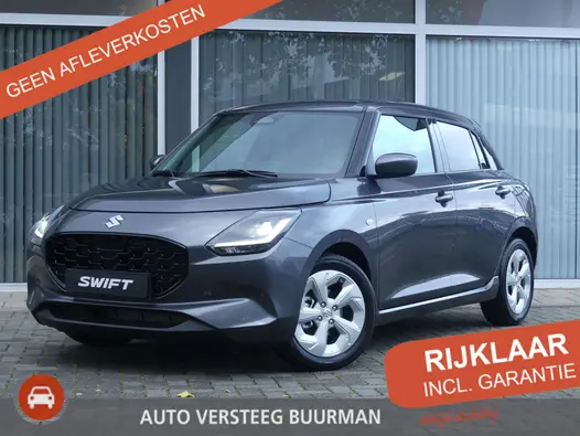 Suzuki Swift 1.2 Select Smart Hybrid Automaat Actiekorting! 6 jaar fabrieksgarantie! Nieuw uit voorraad Leverbaar!
