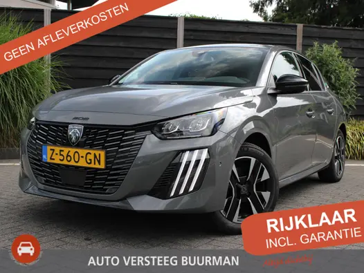 Peugeot e-208 Allure 51 kWh 156PK Navigatie, Rondomzichtcamera, Parkeersensoren, Apple Carplay, Android Auto